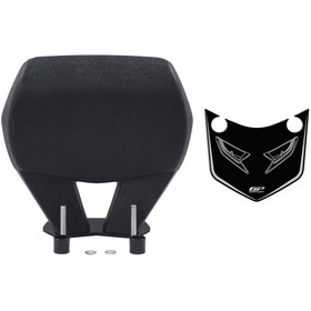 Resim GP KOMPOZİT GP Kompozit Mondial Strada 125 2023-2025 Uyumlu Spor Sissy Bar Siyah 