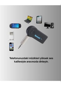 Resim Northcity Eller Serbest Bluetooth Aux Araç Kiti - Kablosuz Ses Ve Güvenli Sürüş 