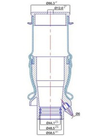Resim Kraftvoll 15030045 Arka Kabin Körüğü Scania R Series 1502468 
