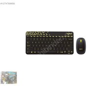 Resim Logitech MK240 Multimedya Kablosuz Klavye + Kablosuz Optik Mouse 