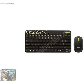 Resim Logitech MK240 Multimedya Kablosuz Klavye + Kablosuz Optik Mouse 