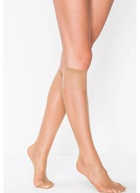 Resim Penti Kadın Fit15 Açık Ten Dizaltı Pantolon Çorabı 12'lı-bronz Bronz 