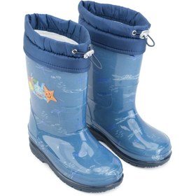 Resim Monalisa Home 33 Numara Lüks Renkli Yağmurluk Çocuk Çizme 