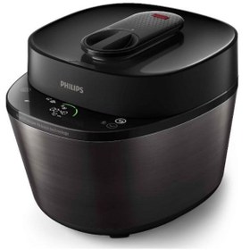 Resim Philips Hepsi Bir Arada 35 Ön Programlı, 1000 W 5 Lt, Dijital Dokunmatik Ekran, Akıllı Buharlı Pişirici 