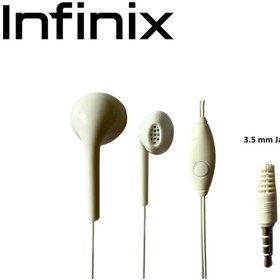 Resim INFINIX 3.5mm Jack Girişli Orijinal Kablolu Kulak İçi Kulaklık 