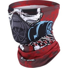 Resim Butu West Bıkıng Yp0201393 Nefes Alabilir Güneş Geçirmez Boyun Körüğü Kırmızı İblis 