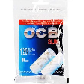 Resim Ocb Slim Tutun Filtresi Ocb Sigara Sünger Ağızlık Zıvana 