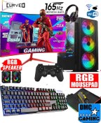 Resim DMC N137x(PUBG,GTA 5) Amd Reyzen 5 3600,32gb Ram,512gb Ssd,rx550,24''165hz Oyuncu Masaüstü Bilgisayarı 