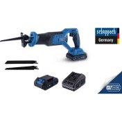 Resim Scheppach BC-RS250-X 2x4.0AH Akülü Tilki Kuyruğu Testere - 59092694992 