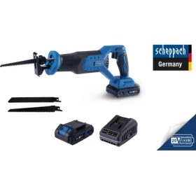 Resim Scheppach BC-RS250-X 2x4.0AH Akülü Tilki Kuyruğu Testere - 59092694992 