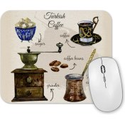 Resim Baskı Dükkanı Coffe Turkish Mouse Pad 
