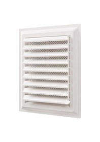Resim Plastik Banyo Wc Havalandırma Menfezi Yüzeysel Hareketli Panjur 44 X 34 Cm 