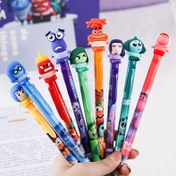Resim 9 adet Disney Karikatür Mind Agent Bebek Seti, Yeni Disney Karikatür Mind Agent Bebek Seti, Nötr Kalem, Anime 0.5 Silinebilir Mavi Tıklama Kalem Malzemeleri, Kırtasiye Hediye 