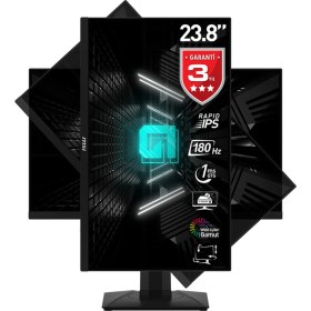 Resim MSI 23.8" G244PF E2 1920x1080 (FHD) 16:9 FLAT RAPID IPS 180HZ 1MS ADAPTIVE-SYNC PIVOT GAMING MONITOR 