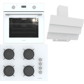 Resim Termikel Ankastre Set (BO O64D5C W BH P7144C W CH S6532C WW) 