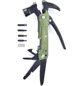 Resim intercamp Çok Amaçlı Çakı, Multi Tool, Çok Amaçlı Pense--Stainless Steel and Aluminum-- 