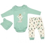 Resim Nonna Baby Cute Panda Body'li Takım/3659 3-6-9 Ay 