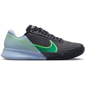 Resim Nike Nikecourt Air Zoom Vapor Pro 2 Toprak Zemin Erkek Tenis Ayakkabısı Dv2020-004 Siyah 