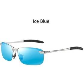 Resim Snqp Klasik Metal Erkek Güneş Gözlüğü - Polarize Retro Sürüş & Balıkçılık Uv400gri51 Gri 