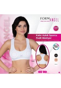 Resim Form Angel Kalın Askılı Sporcu Pedli Büstiyer Sütyen 5322 
