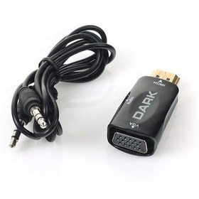 Resim HDMI to VGA ve SES Aktif Dijital-Analog Dönüştürücüsü (DK-HD-AHDMIXVGA2) 