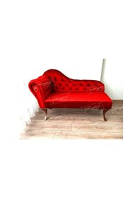 Resim Dekoratif Koltuk Josefin Bench Puf Kırmızı 