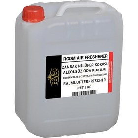 Resim Zambak Nilüfer Kokusu Alkolsüz Oda Parfümü, Ortam Kokusu, Araç Ve Ev Kokusu 5 Litre 