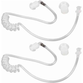 Resim Vkemall 10 Lu Tek Borulu Radyo Kulaklık Hava Borusu - Motorola, Kenwood Vb. İki Yönlü Radyolar İçin Uyumlu, Kolay Değiştirilebilir, Konforlu Kullanım 