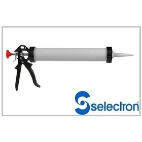 Resim Pu Mastik Tabanca Sosis Silikon Tabancası 600 Ml Sosis Mastik Tab 