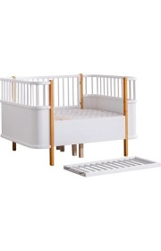 Resim Setay Sallanan Mdf Beşik, Bella Büyüyen Beşik 90X120 - Bella Karyola 90X190 