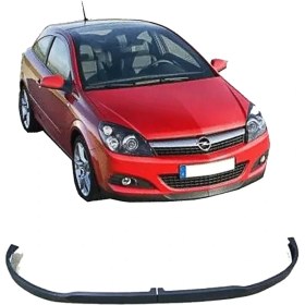 Resim Oto H.İ.T. For D Probe Astra H Lip Esnek Plastik Ön Tampon Eki Siyah Spoiler 