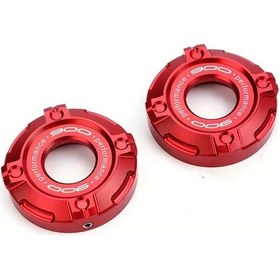 Resim Gateesat Kawasaki Z900 Z650 Rs 2017-2025 Kırmızı Alüminyum Ön Fork Koruyucu 