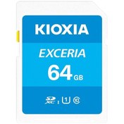 Resim Kioxia LNEX1L064GG4 64 GB Exceria SDHC UHS-1 C10 Hafıza Kartı 