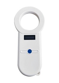 Resim Vkemall Hassas Dijital Evcil Hayvan Tarayıcı Iso11784/5 Hayvan Evcil Hayvan Ki Beyaz 