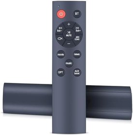 Resim Saiyin Soundbar Upgrade Riowois surround ses sistemi TV Soundbar hoparlör ile uyumlu yedek uzaktan kumanda 