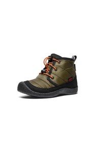 Resim Keen 1029426 Howser II Chukka WP Dark Olive/Gold Flame Kadın Outdoor Bot 