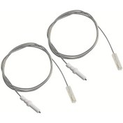 Resim Topnotch 2 Adet Ocak Ateşleme Elektrodu 35mm 900mm Pimli Set Tamir Yedek Parça 