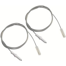 Resim Topnotch 2 Adet Ocak Ateşleme Elektrodu 35mm 900mm Pimli Set Tamir Yedek Parça 