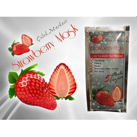 Resim Çilek Maskesi - Strawberry Mask 10 Ml - 1000 Adet 