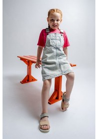 Resim Mnpc Unisex Çocuk Sarı-su Yeşili Hakiki Deri Mantar Tabanlı Günlük Çocuk Sandalet 25y2s10047793 Sarı-su Yeşili 