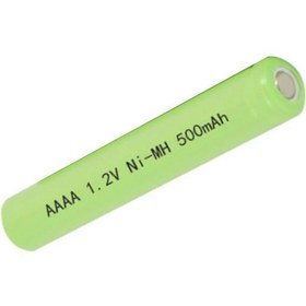 Resim AAAA 500mAh 1.2V Ni-mh Şarjlı Pil LR61 Lazer İşaretçi Kalem İçin 