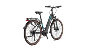 Resim Loop Commuter 28 Elektrikli Şehir Bisikleti 9v Hd 17.5 Mat Siyah-füme-turkuaz Mat Siyah - Turkuaz 