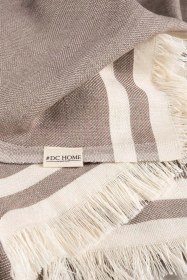 Resim Alinda Pamuklu Maxi Boy Kolları Kapatan Kaymaz Terletmez Koltuk Örtüsü 170x300 - Kahverengi Kahverengi 