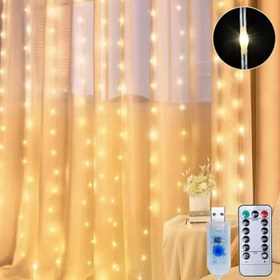 Resim 3x3 Kumandalı Perde LED 