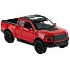 Resim Die Cast 1:32 Sesli ve Işıklı Çek Bırak 4x4 Kamyonet Kırmızı 