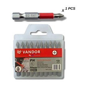 Resim Vosco Vandor Anti Slip Bit Kaydırmaz Bits S2 Yüksek Kalite Çelik Ph1 50 - 729927867311 