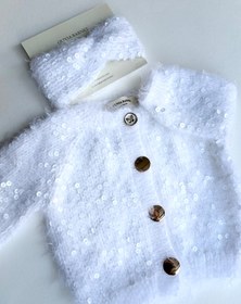 Resim SNOW FAIRY HIRKA & BANDANA SET - 0-3 AY 