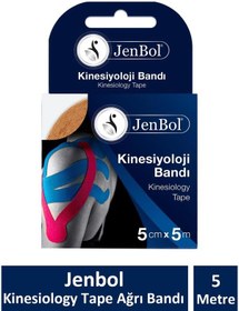 Resim Jenbol Kinesiology Tape Ağrı Bandı 5 Cm X 5 M - Ten Rengi 