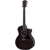 Resim Taylor 214ce DLX LTD Elektro Akustik Gitar (Trans Grey) 