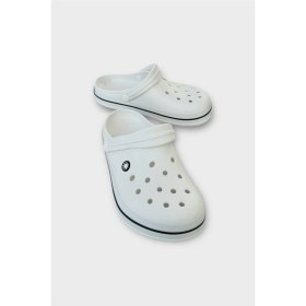 Resim Liger Unisex Comfort Hafif Medikal Hemşire Sabo Terlik BEYAZ 